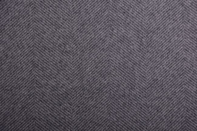Tkanina płaszczowa z tkanym wzorem pepitki 12206/003
