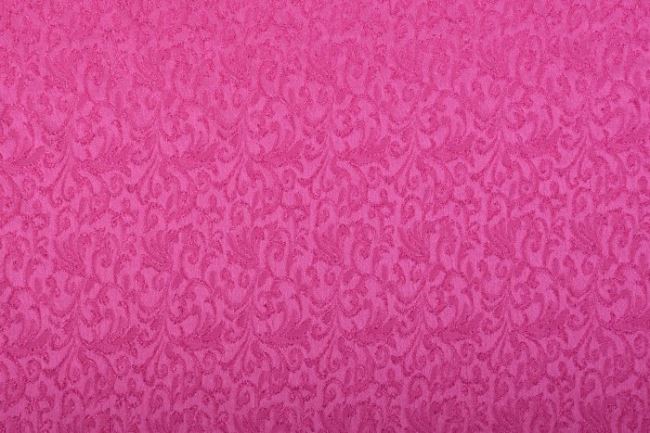 Tkanina żakardowa w kolorze różowym 2423/017