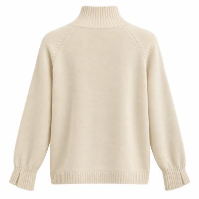 Kremowy sweter z golfem ITA-SV10 (3)