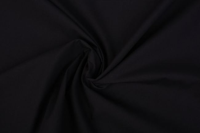 Bawełniane płótno czarne L122