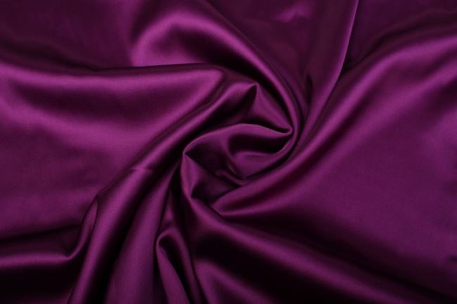 Jedwab elastyczny w kolorze fioletowym 605692/7053