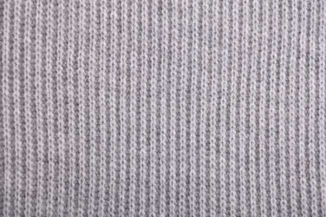 Dzianina swetrowa w kolorze szarym 85008/OOX
