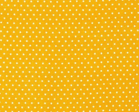 Tkanina wiskozowa żółta z nadrukiem kropek 15148/134