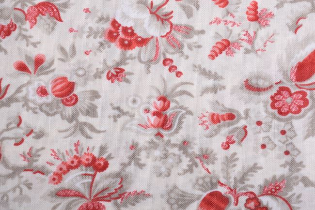 Amerykańska bawełna na patchwork z kolekcji French General od Jardin de Fleurs 13892-19