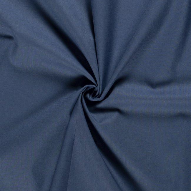 Bawełniane płótno w kolorze niebiesko-szarym 0370/695