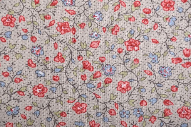 Amerykańska bawełna na patchwork z kolekcji French General od Jardin de Fleurs 13895-14
