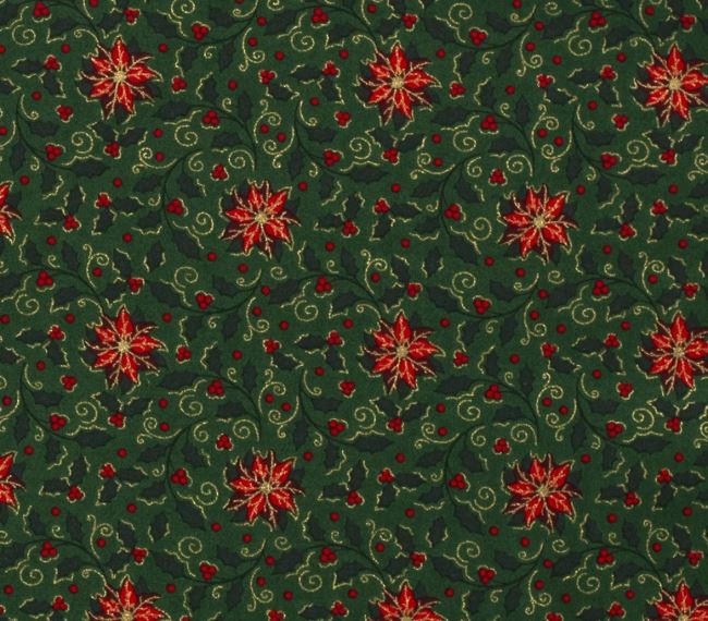 Świąteczna tkanina bawełniana z nadrukiem 18727/025
