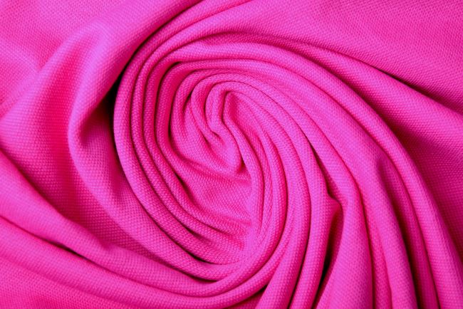 Dzianina bawełniana w różowym kolorze PAR215