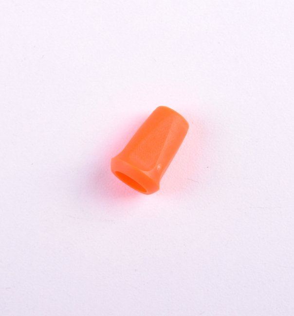 Plastikowa nakładka na sznurek jaskrawopomarańczowa K-B10-14801-574