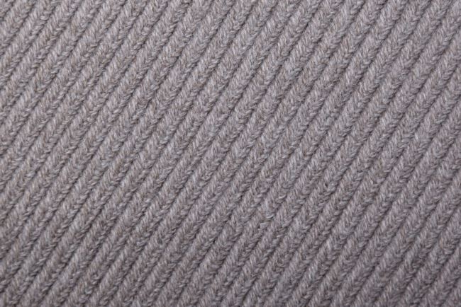 Tkanina płaszczowa w szarym kolorze z ozdobnymi paskami MI90823/05W