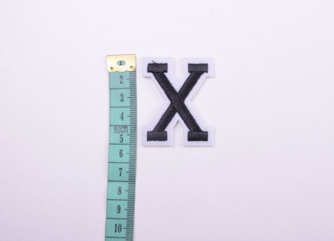 Naprasowanka w kształcie litery X TH316