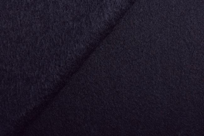 Tkanina płaszczowa w kolorze czarnym Q22301-069