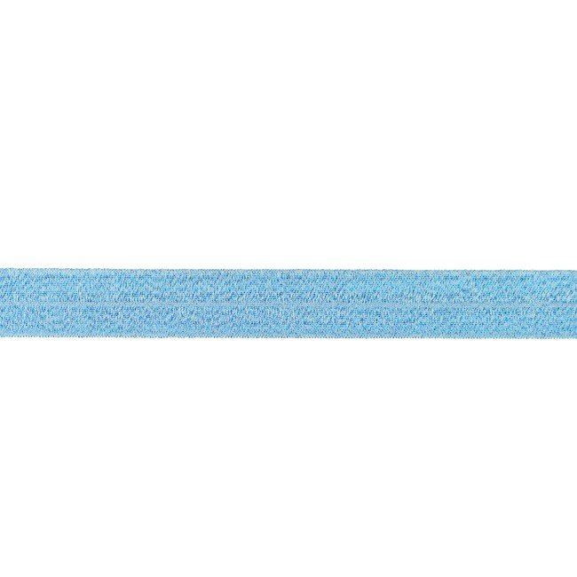 Guma do lamowania niebieska z połyskiem o szerokości 2 cm 32261