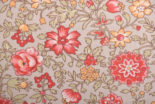 Amerykańska bawełna na patchwork z kolekcji French General od Jardin de Fleurs 13894-24