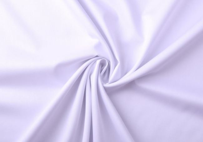 Tkanina bawełniana koszulowa biała LA27