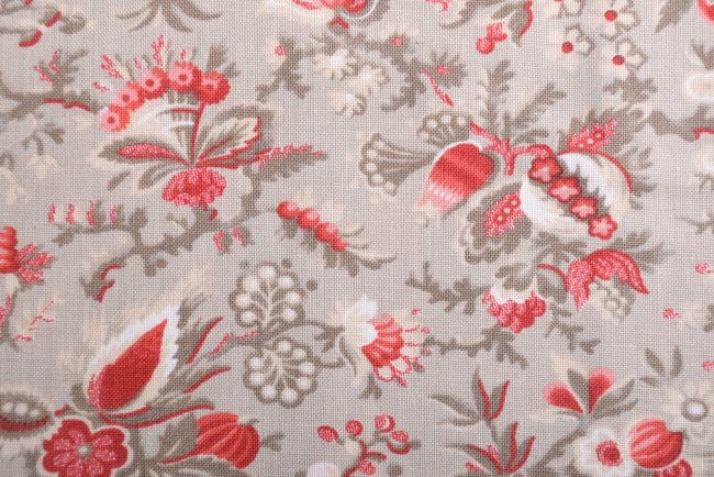Amerykańska bawełna na patchwork z kolekcji French General od Jardin de Fleurs 13892-16