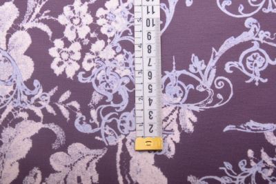 Dzianina frotte Tiara w kolorze brązowym z nadrukiem kwiatowym SMT-SF8025Z7.TIF (2)