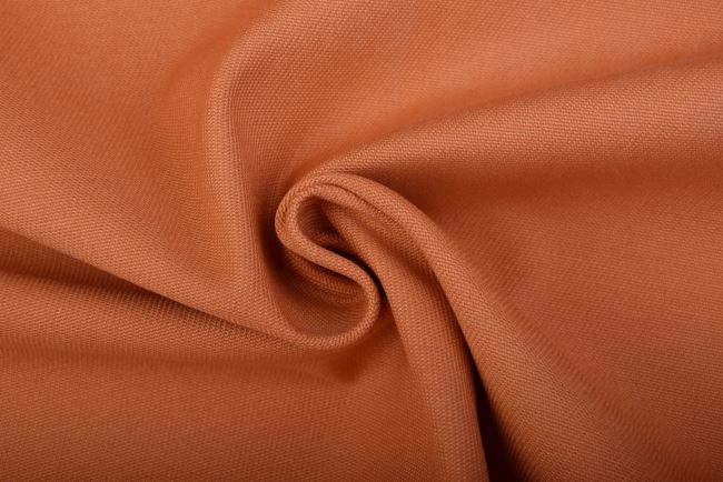Twill bawełniany - Gabardyna w kolorze pomarańczowym TI571