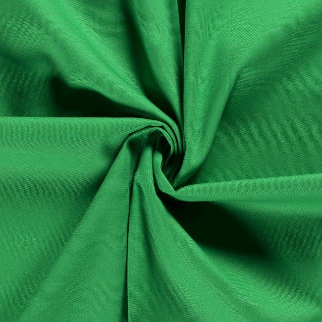 Kanvas jednokolorowa tkanina tapicerska w kolorze zielonym 04795/025