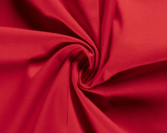 Kanvas jednokolorowa tkanina tapicerska czerwona 04795/015
