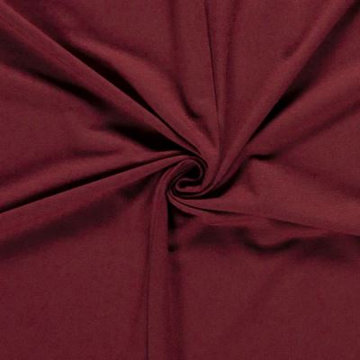 Dzianina dresowa French Terry w kolorze ciemnego wina 02775/019 (1)