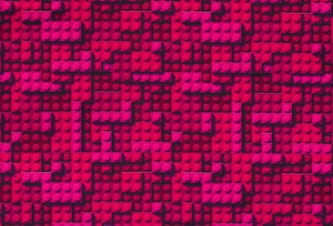 Softshell różowy z nadrukiem lego 15504/017