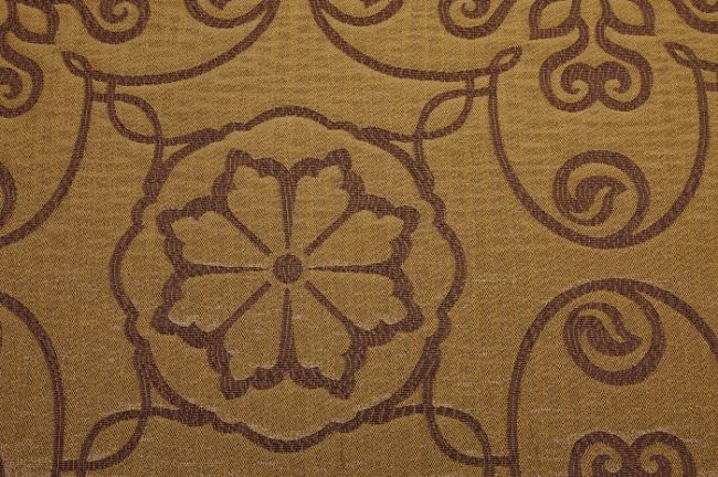 Tkanina dekoracyjna z orientalnym wzorem 21005