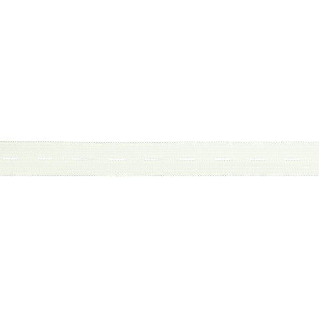 Guma biała z otworami o szrokości 2cm 32412