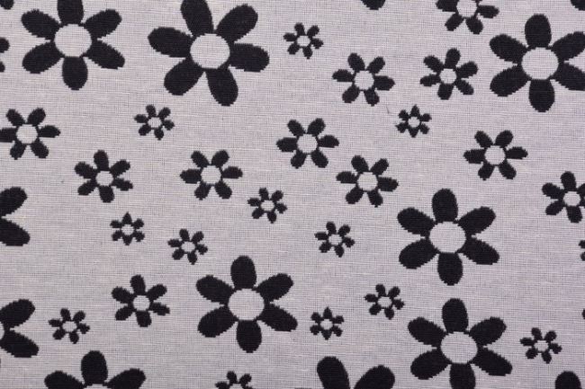 Tkanina z tkanym wzorem kwiatów 2450/005