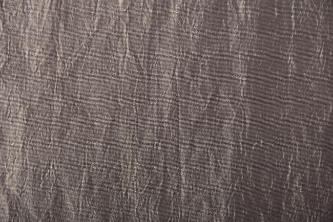 Taft dekoracyjny w kolorze brązowo-szarym 00621/055
