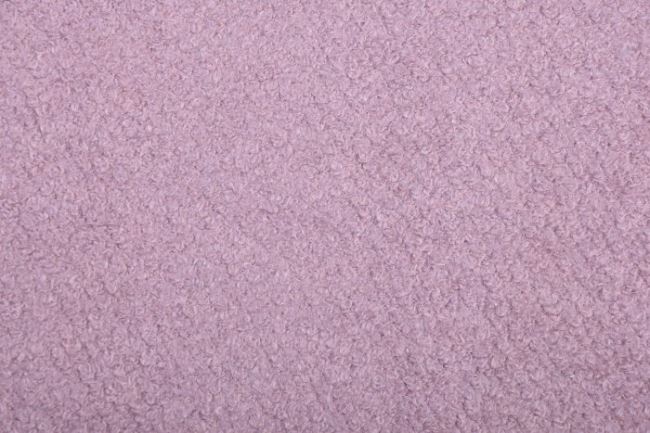 Tkanina płaszczowa bukle w kolorze brudnego różu 131.690/5016