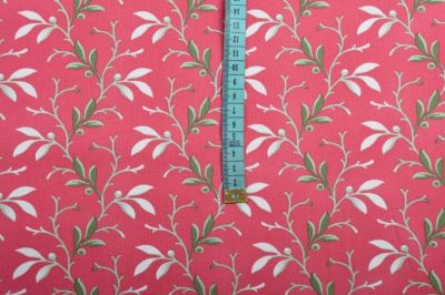 Amerykańska bawełna na patchwork z kolekcji Free Spirit z roślinami PWVM188.PINKL (2)