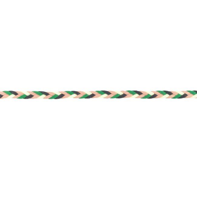 Ozdobny sznurek pleciony w kilku kolorach 31694