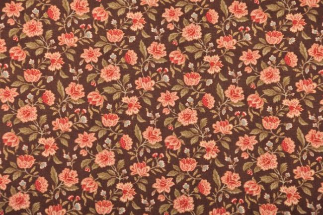 Amerykańska bawełna na patchwork z kolekcji Rosewood w kwiaty 44186-13