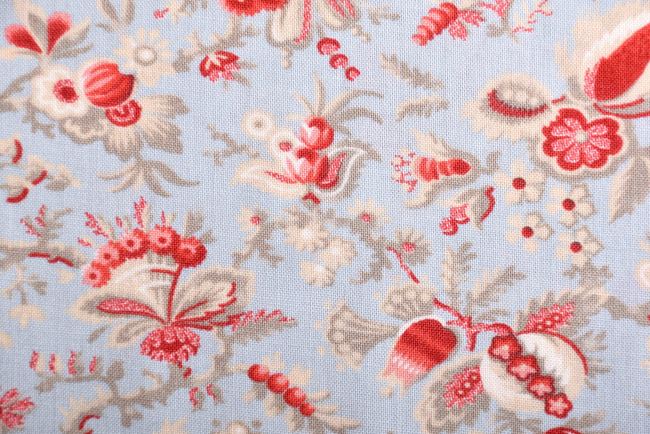 Amerykańska bawełna na patchwork z kolekcji French General od Jardin de Fleurs 13892-18