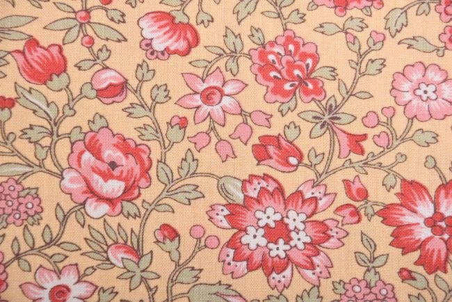 Amerykańska bawełna na patchwork z kolekcji French General od Jardin de Fleurs 13894-16