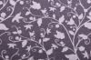 Popelina w szarym kolorze z ozdobnym nadrukiem gałązek 19420/063