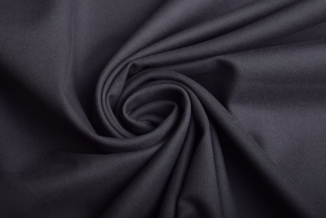 Tkanina bawełniana elastyczna  w kolorze ciemnoszarym i brązowym  TI345