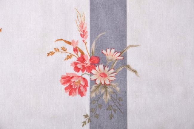 Amerykańska bawełna na patchwork kremowa z kolekcji 3 sisters 4066-15