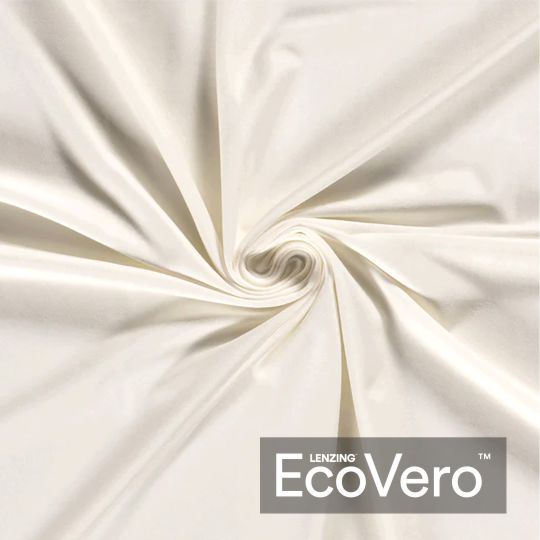 Dzianina wiskozowa Eco Vero w kolorze białym 18500/051