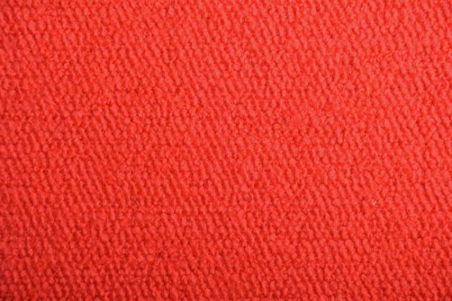 Tkanina płaszczowa w kolorze czerwonym PE36
