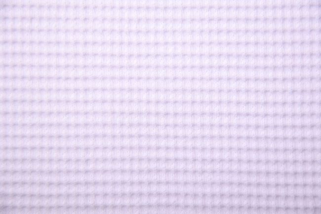 Tkanina waflowa w kolorze białym PAR113