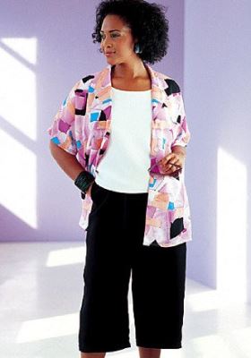 Wykrój Butterick na damską odzież w roz.  28W-32W 3039-28W