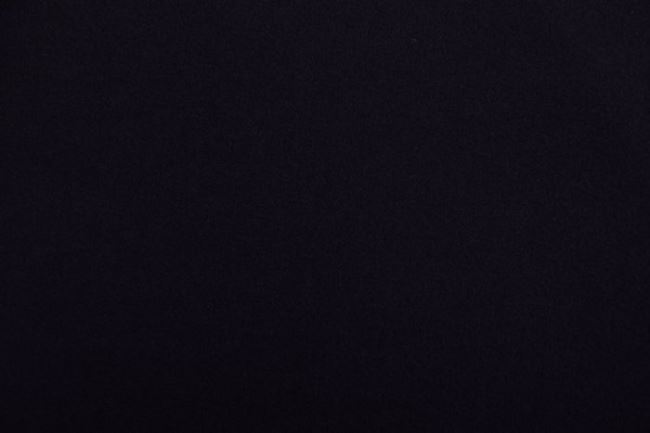 Luksusowa tkanina płaszczowa w kolorze czarnym KM069