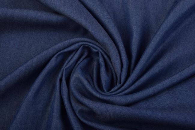 Tencel w kolorze ciemnego dżinsu 0785/697