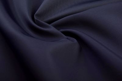 Tkanina bawełniana twill - gabardyna w kolorze ciemnoniebieskim MOR4246