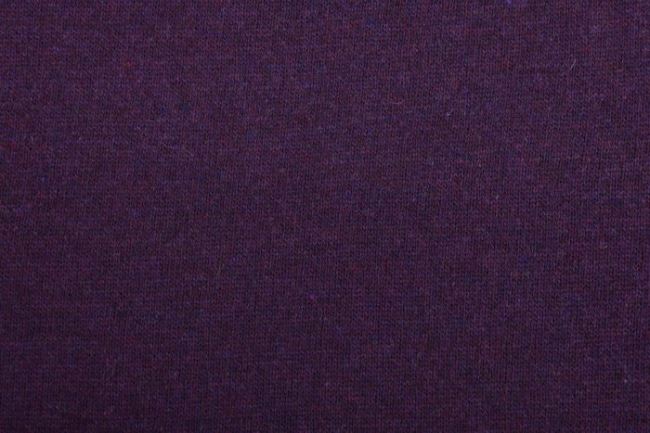 Dzianina swetrowa w ciemnofioletowym kolorze DA663