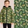 Softshell zielony z cyfrowym nadrukiem smoków 20410/025