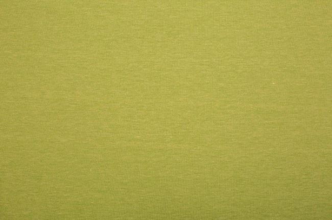 Dzianina elastyczna w kolorze zielonego melanżu 07700/023