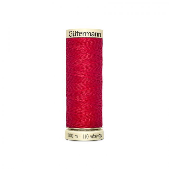 Uniwersalna nić do szycia Gütermann w kolorze czerwonym 156